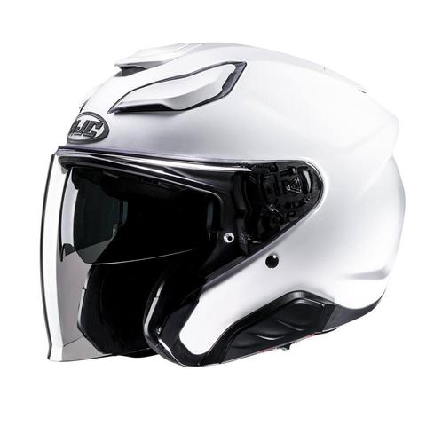 HJC F31 Wit Jethelm, Motoren, Kleding | Motorhelmen, Jethelm, Heren, M, Nieuw met kaartje, HJC, Verzenden