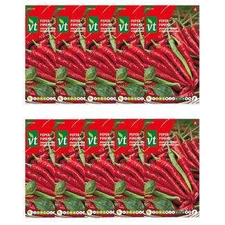 Peperzaad | VT | 10 stuks (Spaanse peper, Rood), Tuin en Terras, Bloembollen en Zaden, Verzenden