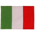 Strijkapplicatie 8x6cm vlag Italië NIEUW, Nieuw, Ophalen of Verzenden