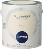 Histor Perfect Finish Muurverf Mat - Roomwit 6506 - 2,5 Lite, Nieuw, Verzenden