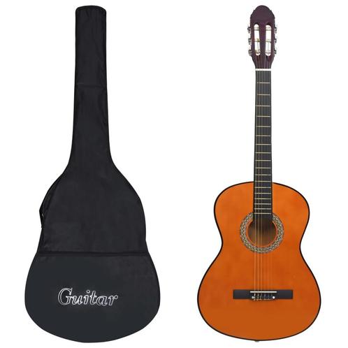 vidaXL Gitaar klassiek beginner met tas 4/4 39, Muziek en Instrumenten, Snaarinstrumenten | Gitaren | Akoestisch, Nieuw, Verzenden