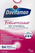 Davitamon Foliumzuur vitamine D - 84 smelttabletten, Verzenden, Nieuw