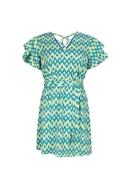 -30% Lofty Manner  Lofty Manner pf23 dress yareli.out 449 gr, Kleding | Dames, Jurken, Groen, Nieuw, Verzenden