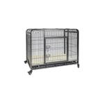 MaxxPet Hondenbench met Plaid - Verrijdbaar - 79x48x61cm, Dieren en Toebehoren, Hondenbenches, Verzenden, Nieuw
