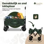EasLife Bolderkar Opvouwbaar - Bolderwagen - met Regen Hoes, Ophalen of Verzenden, Nieuw