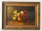 Wanddecoratie - Nederland - Een stilleven met rozen, Antiek en Kunst, Curiosa en Brocante