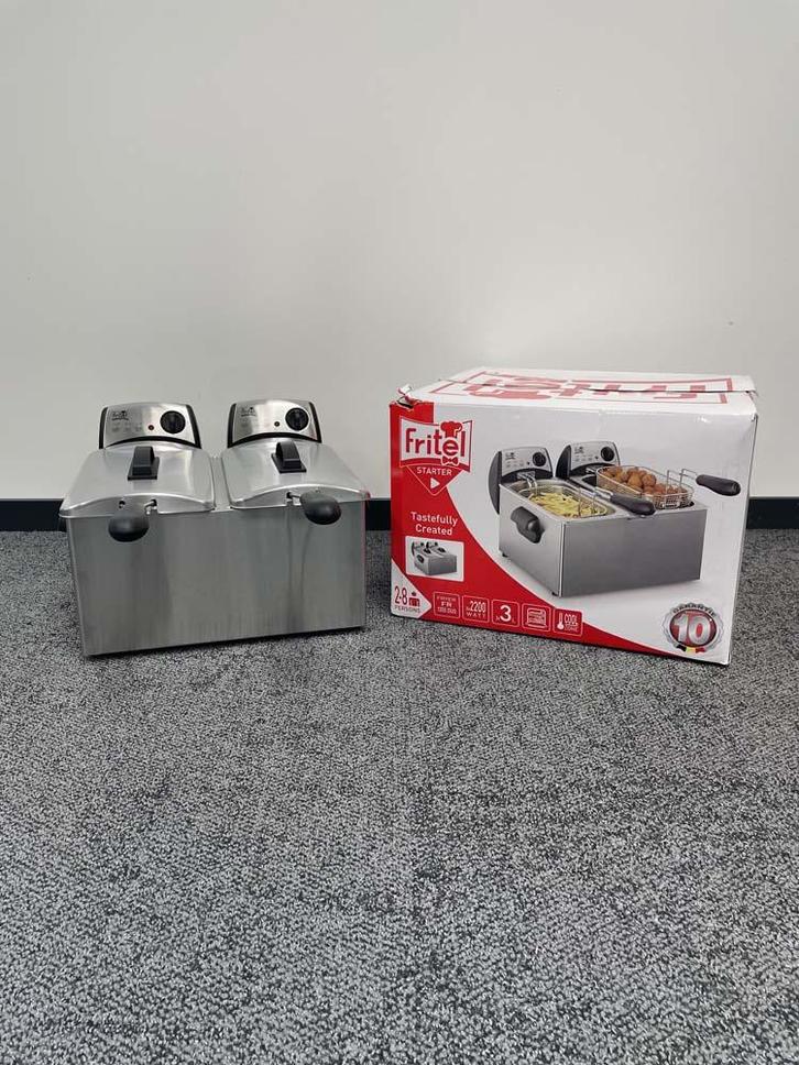 Tweedekans - Fritel FR1355DUO - Frituurpan, Witgoed en Apparatuur, Frituurpannen, Ophalen of Verzenden