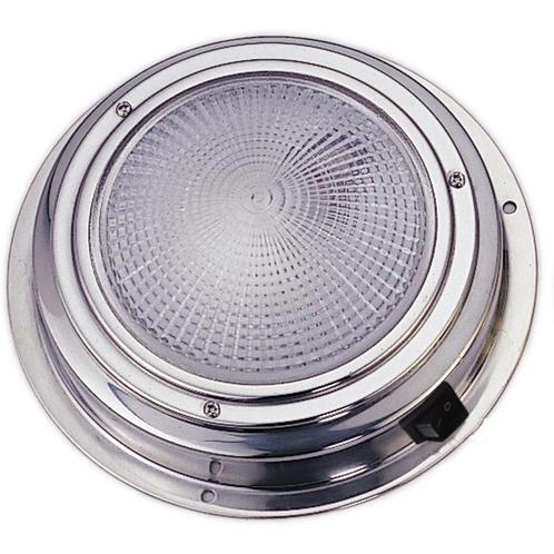 Plafondlamp Boot LED 12 Volt 137mm Rvs, Watersport en Boten, Bootonderdelen, Ophalen of Verzenden
