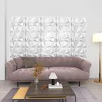 vidaXL 24 st Wandpanelen 3D 6 m² 50x50 cm diamantwit, Verzenden, Nieuw