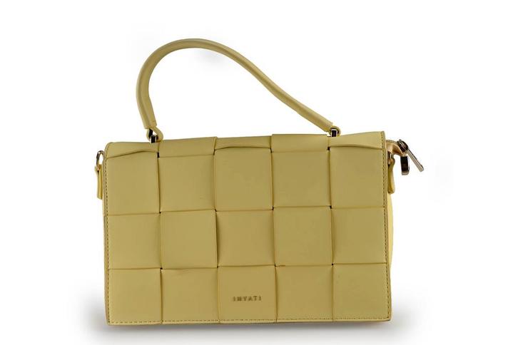 inyati handtassen in maat standaard Geel | 25% korting, Sieraden, Tassen en Uiterlijk, Tassen | Damestassen, Geel, Zo goed als nieuw