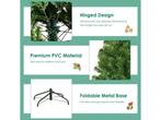 Coast Kerstboom - PVC - 150 LED Lichten - 600 Takken - 150cm, Huis en Inrichting, Woonaccessoires | Overige, Verzenden, Nieuw