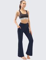 Bootcut Yogabroek met zijzakken voor dames - Hoog, Verzenden, Nieuw