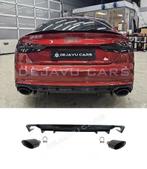 RS5 Look Diffuser Black Edition voor Audi A5 B9 F5 S line, Auto-onderdelen, Carrosserie en Plaatwerk, Nieuw, Achter, Bumper, Audi