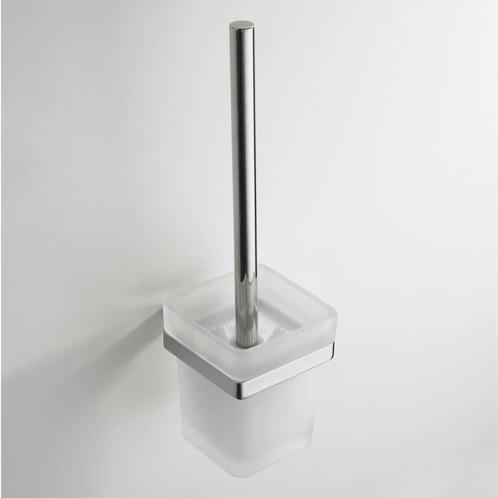 Eris toiletborstelhouder chroom, Doe-het-zelf en Verbouw, Sanitair, Bad, Nieuw, Chroom, Ophalen of Verzenden