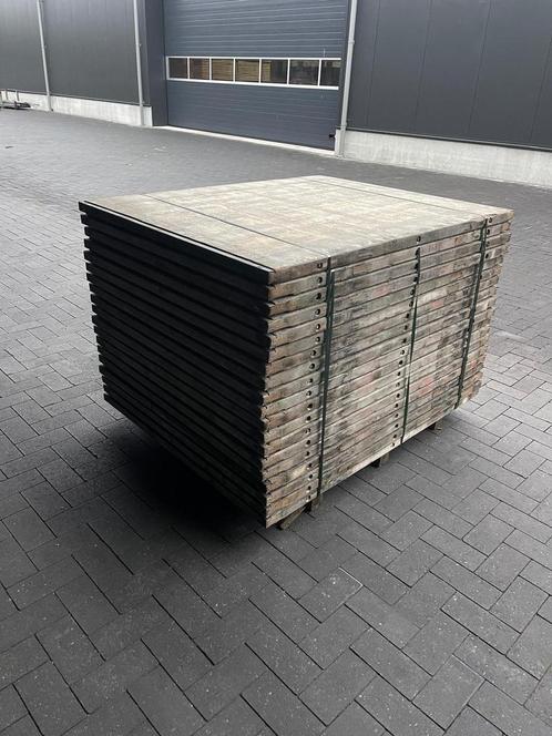 Hardhouten Azobé Schotten 140x110x5 Terras, Vloer, EX-BTW, Tuin en Terras, Overige Tuin en Terras, Zo goed als nieuw