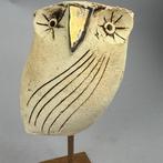 Ewa Budzowska - NO RESERVE- OWL- (decorated 24 carat gold)