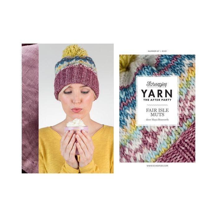 Breiboekje YARN The After Party nr.07 Fair Isle Hat, Hobby en Vrije tijd, Breien en Haken, Breien of Haken, Nieuw, Wol of Garen