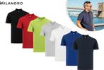 2dekans | Milanoro - 2XL - Poloshirt - Heren - Marineblauw, Ophalen of Verzenden, Zo goed als nieuw, Overige maten, Milanoro