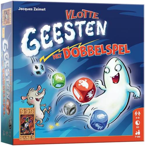 Vlotte Geesten - Het Dobbelspel | 999 Games - Dobbelspellen, Hobby en Vrije tijd, Gezelschapsspellen | Bordspellen, Nieuw, Verzenden