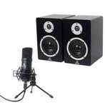 Devine MR5A studio monitoren (set van 2) + Devine M-Mic USB, Verzenden, Nieuw