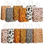 Fako Bijoux® - 24 Papieren Uitdeeltasjes Animal Prints -, Verzenden, Nieuw