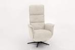 Relaxfauteuil Arkel - relaxfauteuils - Wit, Nieuw, Wit, Stof