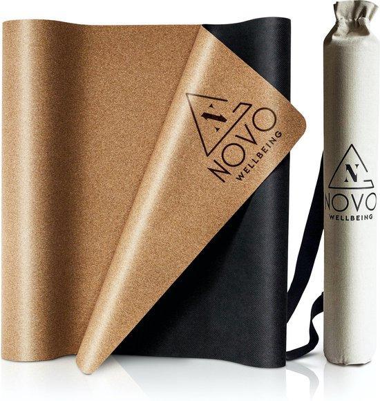 Yoga Mat | Anti Slip | Kurk & Rubber | Extra ondersteunen..., Sport en Fitness, Overige Sport en Fitness, Verzenden