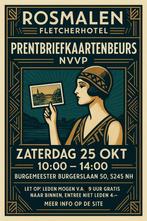 Prentbriefkaartenbeurs Rosmalen Zat.  25 Oktober N.V.V.P., Ophalen, Gelopen