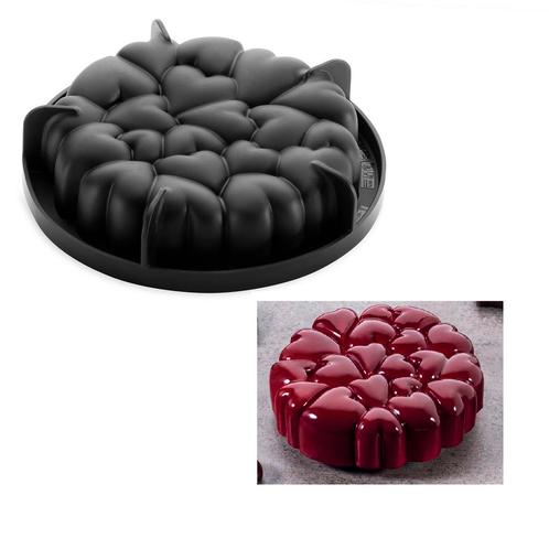 Pavoni Siliconen Vorm Eros Hartjes Ø179mm, Hobby en Vrije tijd, Taarten en Cupcakes maken, Nieuw, Verzenden