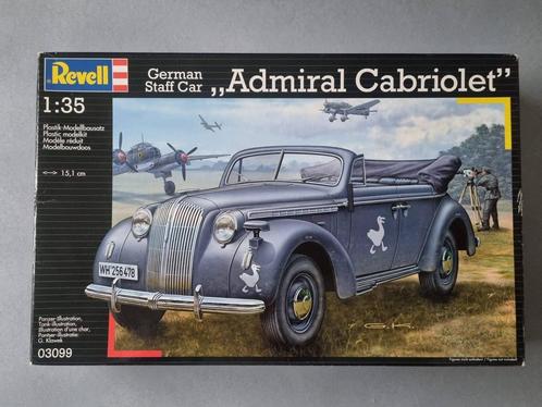 Revell 03099 Admiral Cabriolet 1:35 SEALED, Hobby en Vrije tijd, Modelbouw | Auto's en Voertuigen, Revell, Verzenden