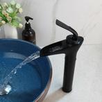 Mooie zwarte watervalkraan voor uw badkamer, Verzenden, Nieuw, Kraan
