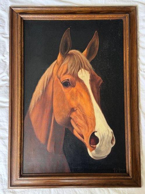 Geradus Jan Adema (1898-1981) - Paard, Antiek en Kunst, Kunst | Schilderijen | Klassiek