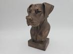 Bust of a great dane dog statue - home decor dog lover handp, Verzenden, Nieuw