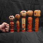 Prachtig design Sosaku Kokeshi  / kokeshi pop - Hout