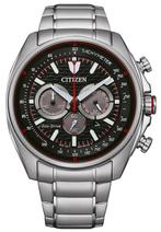 Citizen CA4561-89E Eco-Drive Chrono horloge, Staal, Staal, Verzenden, Nieuw