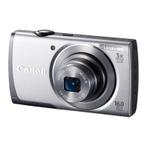 Canon PowerShot A3500 IS compact camera Zilver - Tweedehands, Audio, Tv en Foto, Fotocamera's Digitaal, Verzenden, Gebruikt, Compact