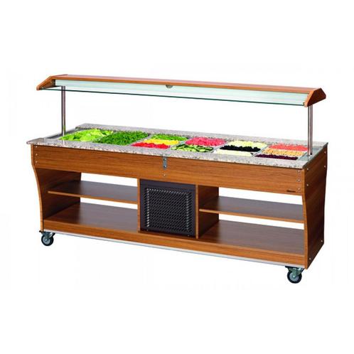 Bartscher Buffetwagen | Koud | Voor 6x 1/1GN Bakken, Zakelijke goederen, Horeca | Keukenapparatuur, Verzenden