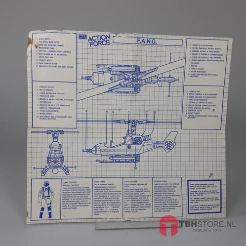Action Force F.A.N.G. Instructions (Toys, G.I. Joe) (Toys), Verzamelen, Poppetjes en Figuurtjes, Zo goed als nieuw, Verzenden