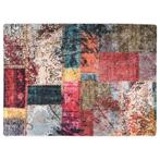 vidaXL Vloerkleed wasbaar anti-slip patchwork 120x180 cm, Verzenden, Nieuw