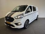 Ford Transit Custom 320 2.0 TDCI L2H1 170PK Sport Automaat, Auto's, Automaat, Gebruikt, Euro 6, Leder en Stof