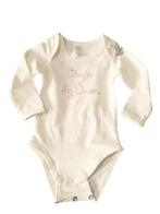 Ducky Beau romper Youre My Queen - Ivoorkleur - maat 50, Nacht- of Onderkleding, Nieuw, Ducky Beau, Verzenden