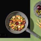 2dekans | Tefal Renew Black ON Keramische Wokpan – Ø 28 cm –, Ophalen of Verzenden, Gebruikt