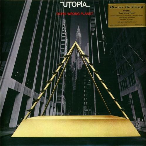 lp nieuw - Utopia  - Oops! Wrong Planet, Cd's en Dvd's, Vinyl | Rock, Zo goed als nieuw, Verzenden