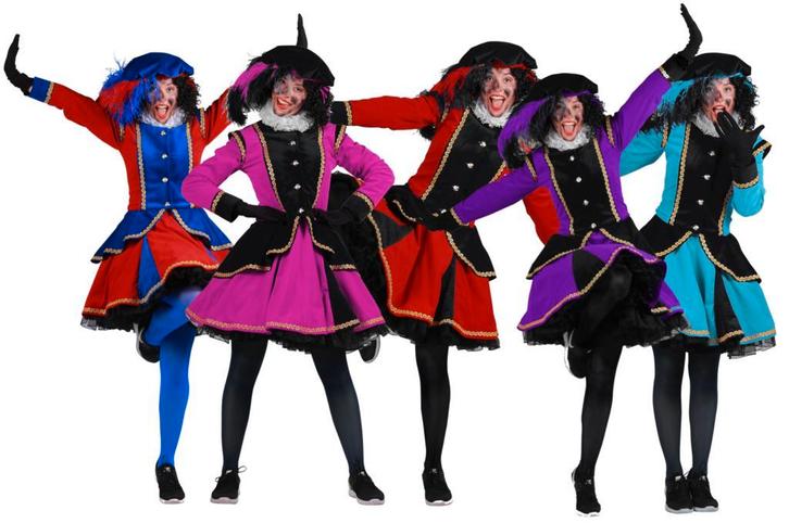 Pietenkostuum jurk voor dames huren?, Diversen, Sinterklaas, Zo goed als nieuw, Ophalen