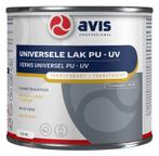Avis universele lak pu uv zijdeglans, 500 ml, transparant, Verzenden, Nieuw