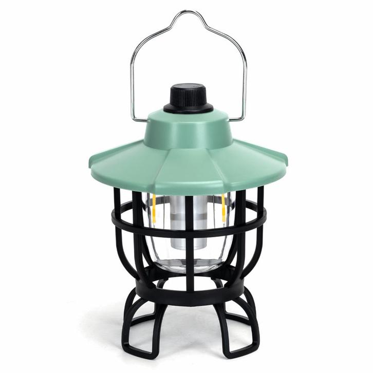 Camping LEDlamp oplaadbaar (USB-C) - tentlamp warmwit/daglic, Huis en Inrichting, Lampen | Overige, Nieuw, Verzenden