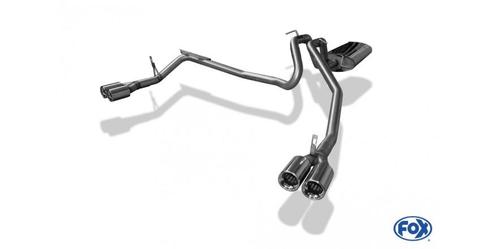 FOX Jeep Commander Type XK Einddemper - afrit rechts/links 2, Auto-onderdelen, Uitlaatsystemen, Nieuw, Verzenden
