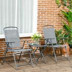 TRUUSK Outdoor Bistromeubelset, Tuinbistroset, Opvouwbare Bi, Verzenden, Nieuw