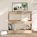 vidaXL Boekenkast / kamerscherm 80x30x72 cm sonoma, Huis en Inrichting, Kasten | Boekenkasten, Verzenden, Nieuw, 50 tot 100 cm