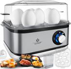 KESSER® Eierkoker - 8 Eieren - 500W - BPA-vrij - Zilver, Verzenden, Nieuw